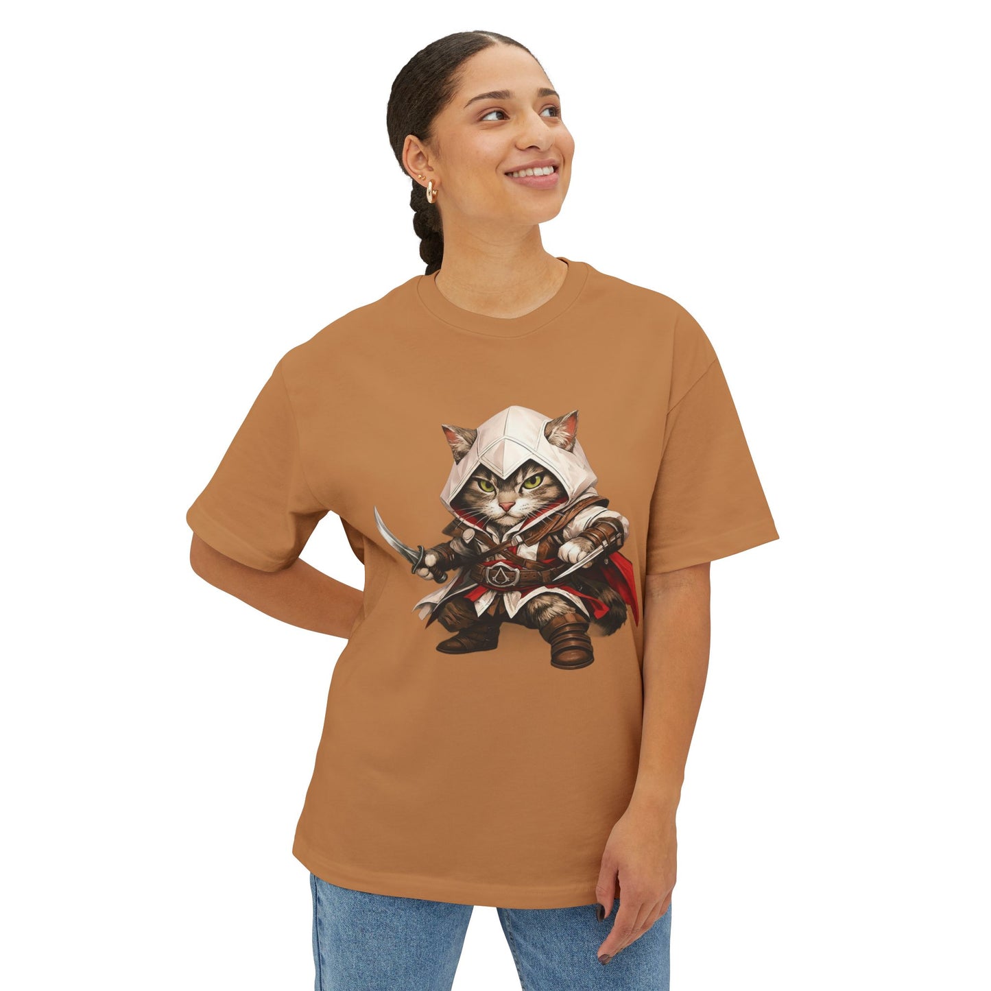 PUUURRRRRFECT Assassin - Unisex Oversized Boxy Tee