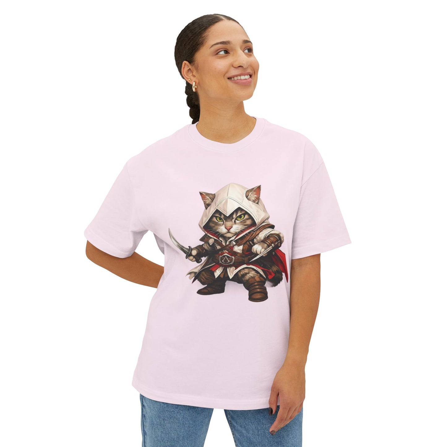 PUUURRRRRFECT Assassin - Unisex Oversized Boxy Tee
