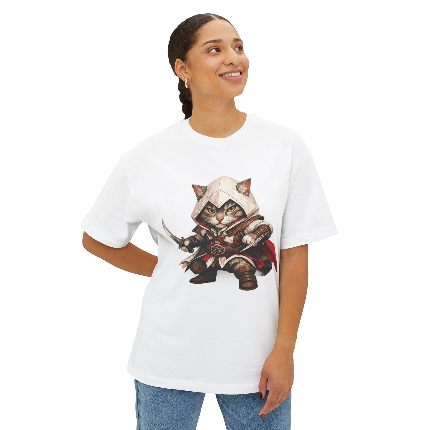 PUUURRRRRFECT Assassin - Unisex Oversized Boxy Tee