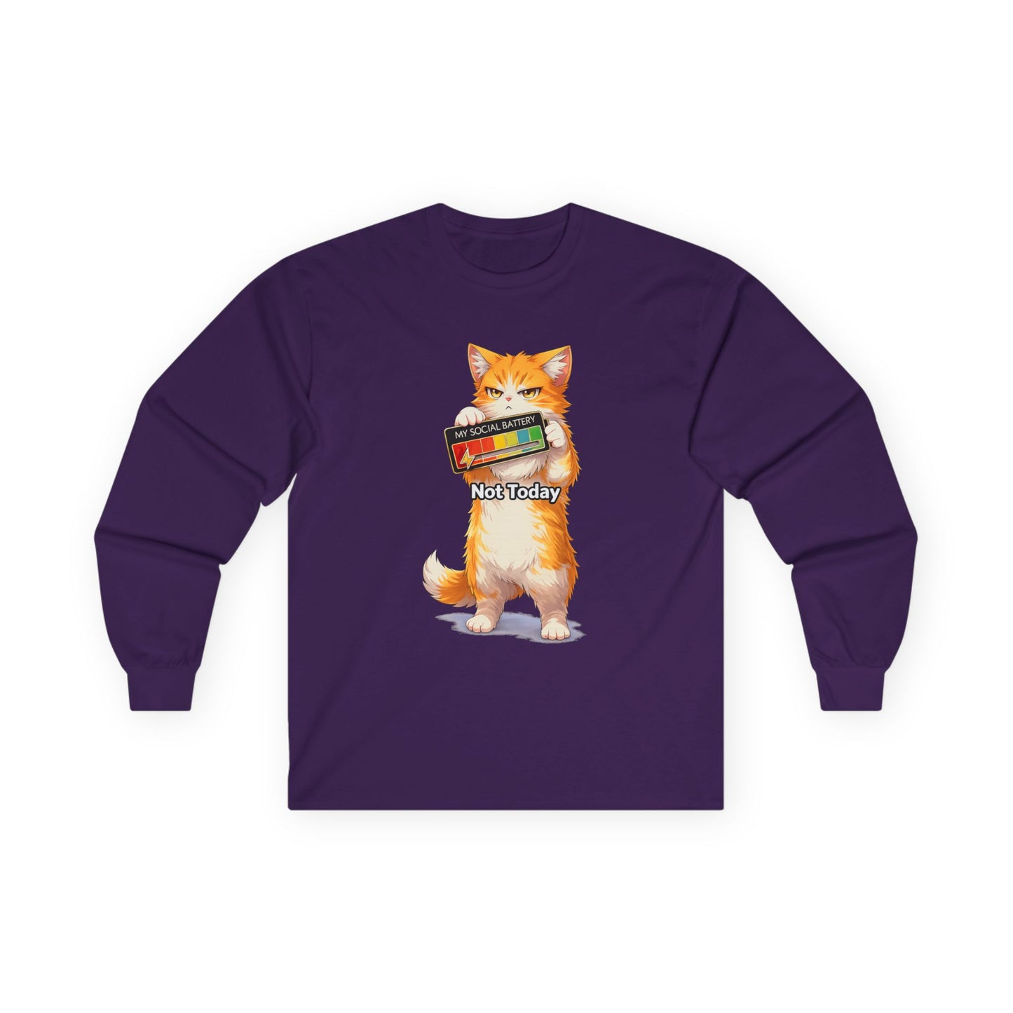 NOT today - Unisex Ultra Cotton Long Sleeve Tee