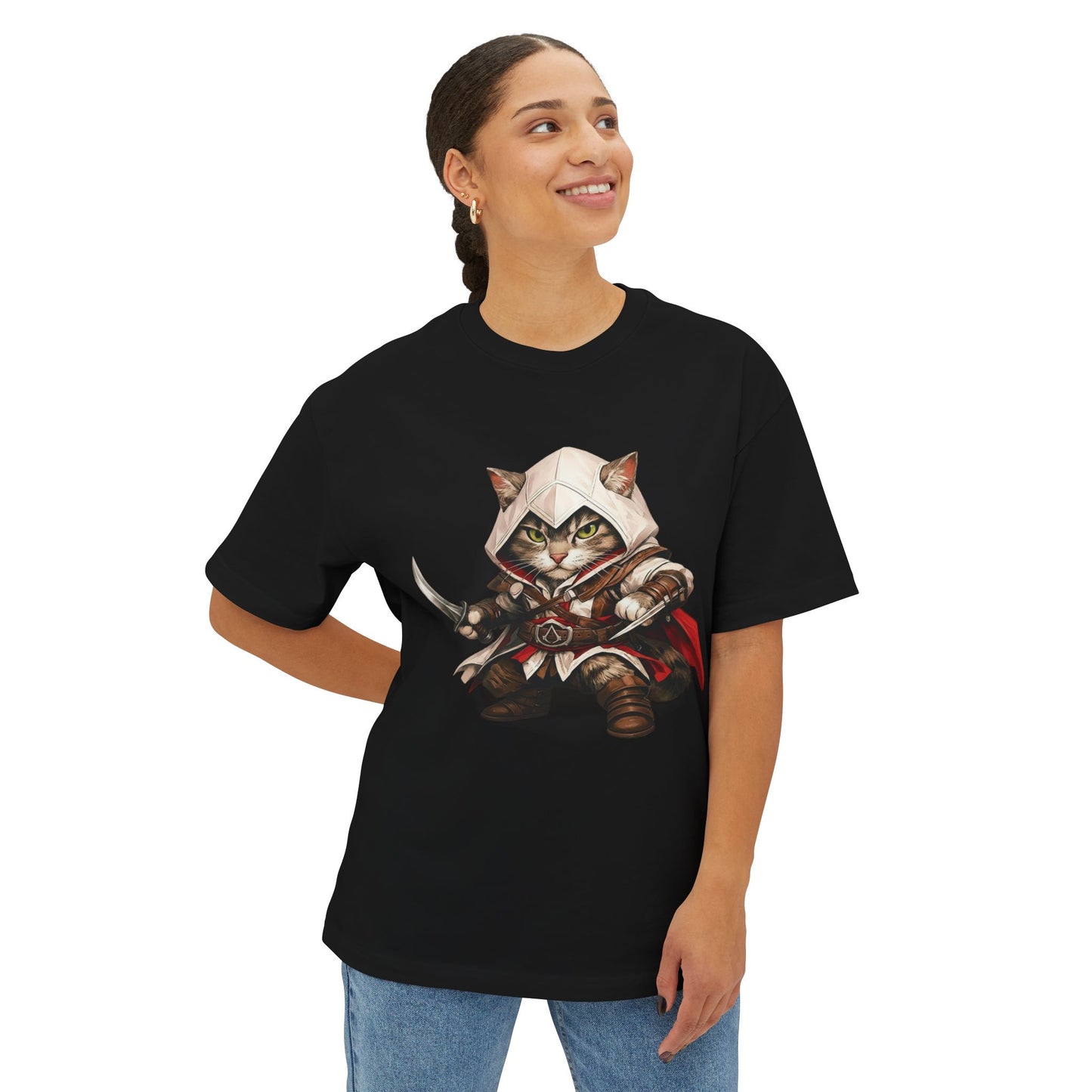 PUUURRRRRFECT Assassin - Unisex Oversized Boxy Tee